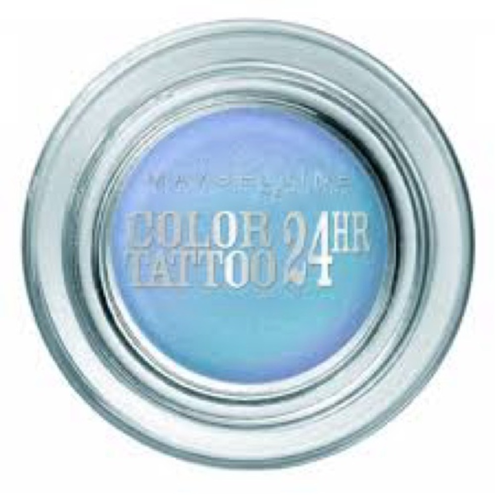 Maybelline Color Tattoo Metal Eyeshadow Blue Paradise 24hr New!
